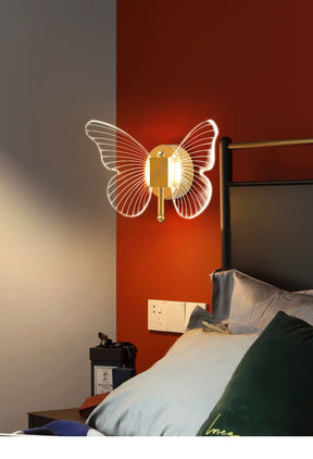 Luxury Butterfly Bedside Warm Decoration